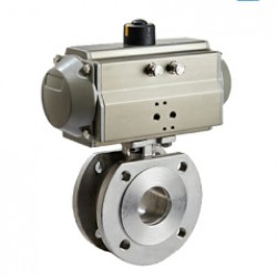 氣動薄型法蘭球閥，遠通工業(yè)