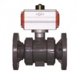 法蘭式氣動塑料球閥,氣動閥門簡介,遠通工業